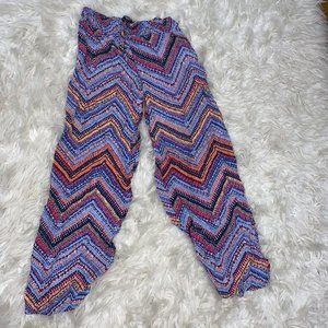 Sequin Hearts Boho Pants